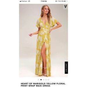 NWT Lulus wrap dress